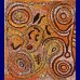 Aboriginal Art Canvas - Cheryth Fox-Size:66x88cm - H